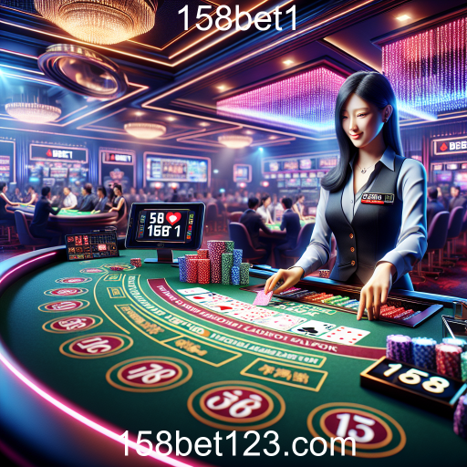 Experiência de Jogos Ao Vivo no 158bet1